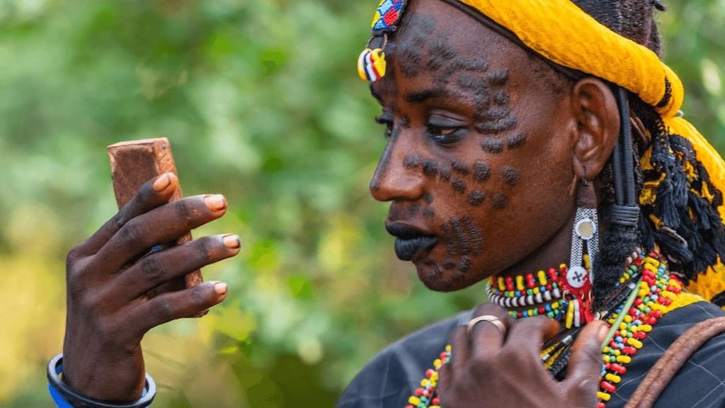 Gerewol Festival in Chad Africa