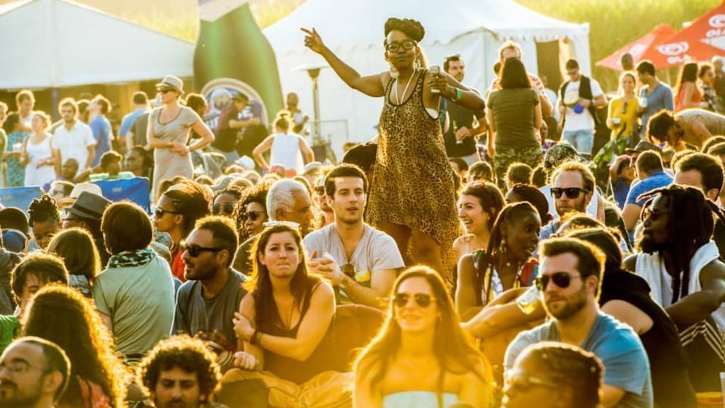 Global Food Village serving regional dishes at MTN Bushfire Festival